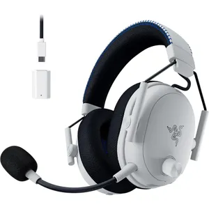 RAZER Blackshark V3 Pro for PlayStation Weiß Wireless ANC Esport Headset | PlayStation-Series, Hybrid ANC, 2.4Ghz, Bluetooth, USB-C, 3.5 mm Klinke