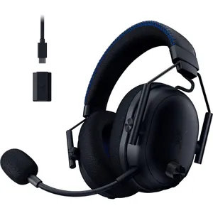 RAZER Blackshark V3 Pro Gaming Headset kabelgebunden / kabellos (Funk / Bluetooth) Schwarz zertifiziert für PlayStation 5