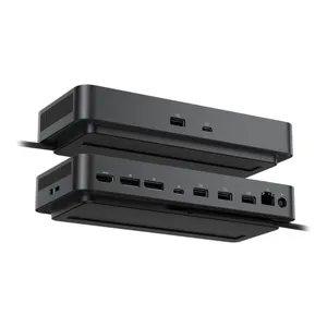Dell Pro Smart Dock SD25 USB-C, Remotemanagementfunktionen, 130W PD Dell-Systems, (96W PD Non-Dell-Systems)