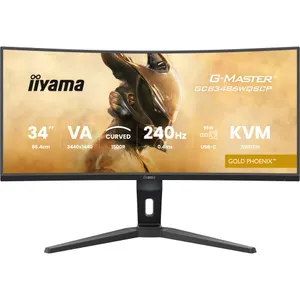 iiyama G-Master Gold Phoenix GCB3486WQSCP-B1 34 Zoll UWQHD VA Panel 21:9 240 Hz Curved Gaming Monitor