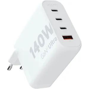 Xtorm GaN2 Ultra Wand-Ladegerät 140W / PD / 3x USB-C / 1x USB-A weiß