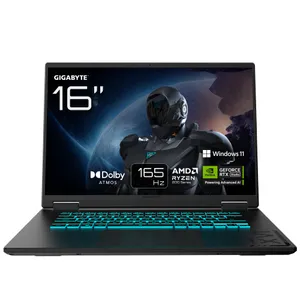 GIGABYTE GAMING A16 3VH Gaming Laptop 16" FHD 165Hz Ryzen 7 260 16GB/1TB RTX 5060 Win11