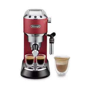 DeLonghi EC 685.R Dedica Style Siebträger Espressomaschine Rot