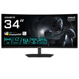 GIGABYTE G34WQC2 34 Zoll UWQHD VA Panel 16:9 200 Hz Curved Gaming Monitor