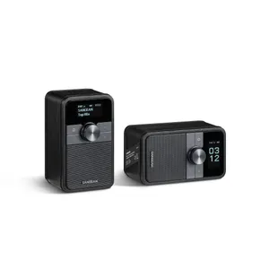 Sangean DDR-8 Portables DAB-Radio Echtholz-Gehäuse Mitternachtseiche