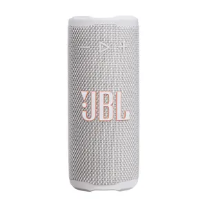 JBL Grip tragbarer Bluetooth-Lautsprecher weiß IP68 Auracast Ambient Light