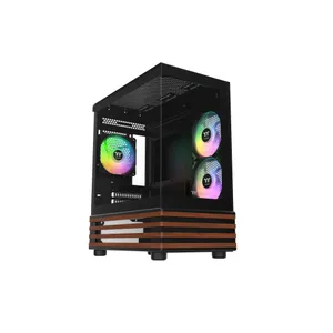 Thermaltake View 170 Gaming PC Gehäuse Mini-Tower Black Seitenfenster