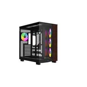 Thermaltake View 380 XL Gaming PC Gehäuse Midi-Tower Black Seitenfenster