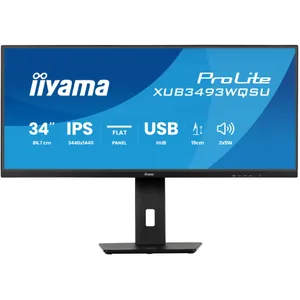 iiyama ProLite XUB3493WQSU-B6 34 Zoll UWQHD IPS Panel 21:9 120 Hz Monitor