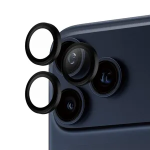 PanzerGlass Hoops schwarz Kameraschutz iPhone 17 Pro; 17 Pro Max; 16 Pro; 16 Pro Max