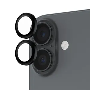 PanzerGlass Hoops schwarz Kameraschutz iPhone 17; 16; 16 Plus