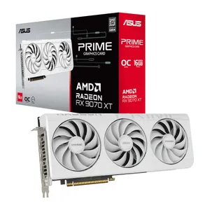 ASUS PRIME Radeon RX 9070 XT White OC PRIME-RX9070XT-O16G-WHITE Grafikkarte 16 GB