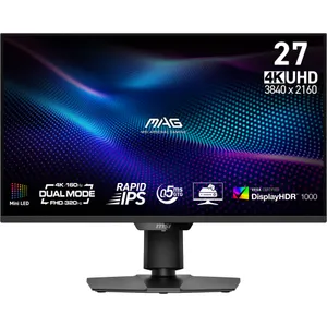MSI MAG 274UPDFDE E16M 27 Zoll 4K (UHD) Rapid IPS Panel 16:9 160 Hz Dual Mode Gaming Monitor