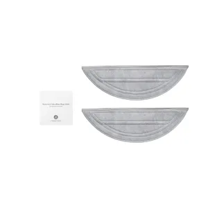 Roborock Robot VC Double VibraRise 2.0 Mop Cloth-Gray SXTB11RR 2 Stück