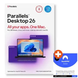 Parallels Desktop + NordVPN | Download & Produktschlüssel