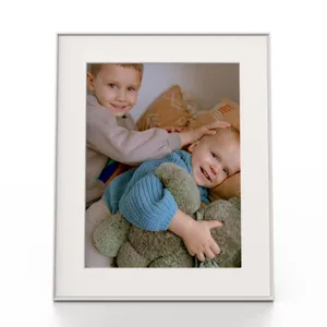 Aura Frames AF215 Photoframe Aspen by Aura - Clay with Paper Mat 30,5cm (12") Digitaler Bilderrahme