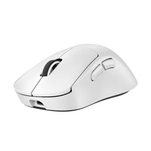 Logitech PRO X SUPERLIGHT 2 DEX Weiß Gaming Maus, Kabellose LIGHTSPEED Technologie, Hero 2 Sensor, 44.000 DPI, 8000Hz, POWERPLAY Unterstützung