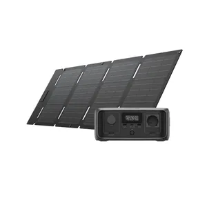 EcoFlow RIVER 3 UPS Tragbare Powersation 245Wh 300W  + 45W Solarpanel (Type C) (0% MwSt. gem. § 12 Abs. 3 UStG)