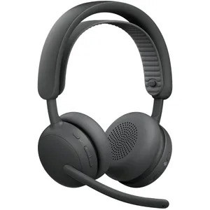 Logitech Zone Wireless 2 ES for Business Grafit, Kabelloses USB-Headset mit adaptiver Hybrid-ANC, Mikrofon mit Geräuschunterdrückung, inkl. Empfänger, Microsoft Teams zertifiziert