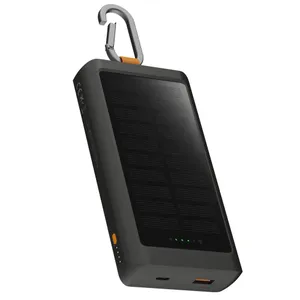 Xtorm Go2 Series Solar Powerbank 10000 mAh 15 Watt Schwarz