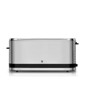 WMF 3200002113 Küchenminis Langschlitz-Toaster für 2 Scheiben Toast Edelstahl