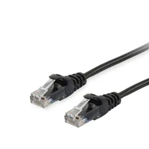 Equip 60305907101 Patchkabel, Cat.6A, U/UTP, 20m, Schwarz