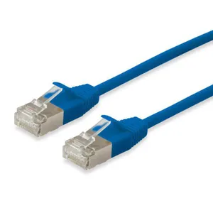 Equip 606141 Slim-Patchkabel, Cat.6A, F/FTP, 20m, Blau
