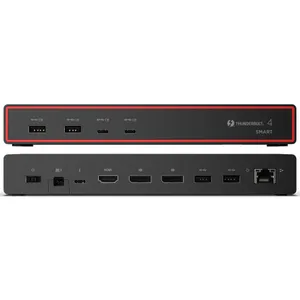 Lenovo ThinkPad Thunderbolt 4 Smart Dock Gen 2 7500 - 8K/60Hz, 4K/144Hz, 2x DP, 1x HDMI, 1x TB4, 4x USB-A (10Gbps) 2x USB-C, 2.5 Gbit-LAN, 100W PD 3.1, 135W Netzteil