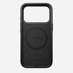 Nomad Modern Leather Case iPhone 17 Pro Black
