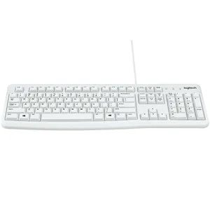 Logitech K120 for Business Tastatur kabelgebunden, Weiß