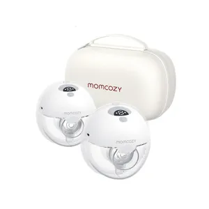 Momcozy M5 Milchpumpe, Doppel, mit Akku, Aufbewahrungsbox