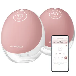 Momcozy M9 Mobile Milchpumpe, Doppel, mit Akku, Aufbewahrungsbox