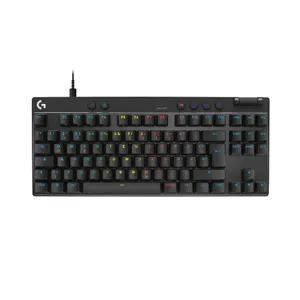 Logitech PRO X TKL RAPID Gaming Tastatur kabelgebunden, Mechanisch, Schwarz