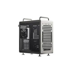 Cooler Master Qube 540 Gaming PC Gehäuse Midi-Tower Moonstone Seitenfenster