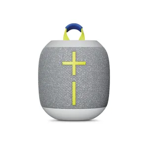 Ultimate Ears WONDERBOOM 4 Grau, Kompakter Bluetooth Lautsprecher (A2DP), 360- Grad- Klang, PartyUp Funktion, IP67- zertifizierte