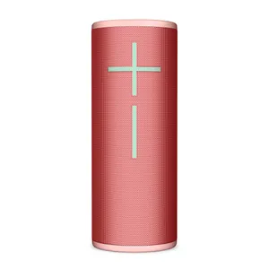 Ultimate Ears BOOM 4 Erdbeere/Rot Kompakter Bluetooth Lautsprecher (A2DP), 360- Grad- Klang, PartyUp Funktion, IP67- zertifizierte