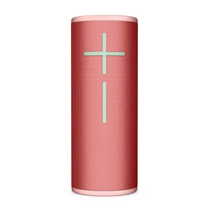 Ultimate Ears MEGABOOM 4 Erdbeere/Rot, Bluetooth Lautsprecher (A2DP), 360- Grad- Klang, PartyUp Funktion, IP67- zertifizierte
