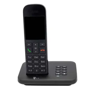 Telekom Sinus A12 schnurloses Festnetztelefon schwarz