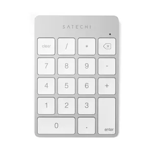 Satechi Slim Wireless Keypad Silber