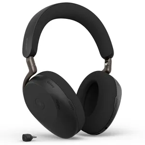 Jabra Evolve3 85 MS Schwarz Kabelloses Bluetooth-Headset inkl. USB-C Dongle, ANC (Aktive Geräuchunterdrückung)