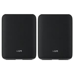 WiiM Sound LITE Twin Pack schwarz Smart Speaker Hi-Res Multiroom Lautsprecher-Set