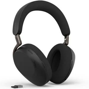 Jabra Evolve3 85 UC Schwarz Kabelloses Bluetooth-Headset inkl. USB-A Dongle, ANC (Aktive Geräuchunterdrückung)