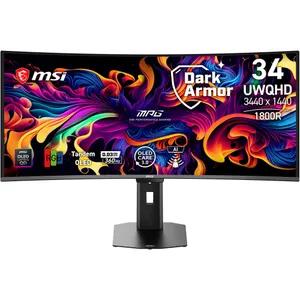 MSI MPG 341CQRDE QD-OLED X36 34 Zoll UWQHD QD-OLED Panel 21:9 360 Hz Curved Gaming Monitor