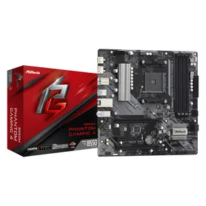 ASRock B550M Phantom Gaming 4 ATX Mainboard - Sockel AM4