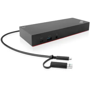 Lenovo ThinkPad Hybrid Docking USB-C/A, 4K, 2x HDMI, 2x DP, 5x USB-A, 1x USB-C, Ethernet, 135W Netzteil