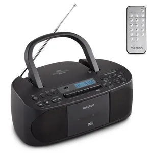 MEDION® LIFE® DRX-1 Plus Boombox schwarz