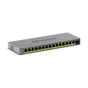 NETGEAR GS116EPP 16-Port PoE+ Gigabit Ethernet Plus Switch mit PoE+ (231W) und 1 SFP Port