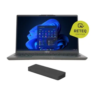 Refurbished: Fujitsu Lifebook U7411 14" FHD Core i7-1185G7 16GB/512GB Win11 Pro inkl. Dockingstation