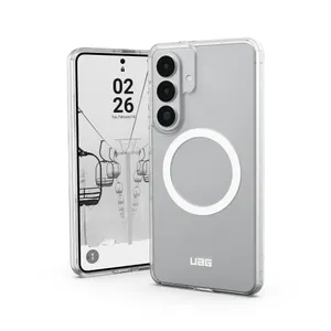 UAG Urban Armor Gear Scout Clear Case mit Magnet-Modul für Samsung Galaxy S26+ ice (transparent)/weiß