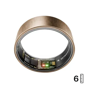 ULTRAHUMAN Ring Air - Smart Ring für Frauen und Männer - Schlaf -und Fitness Tracking Wearable - Herzfrequenz - Smartring Rose Gold Größe 6